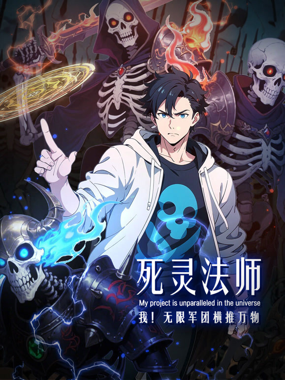 死灵法师：我！无限军团横推万物 动态漫画