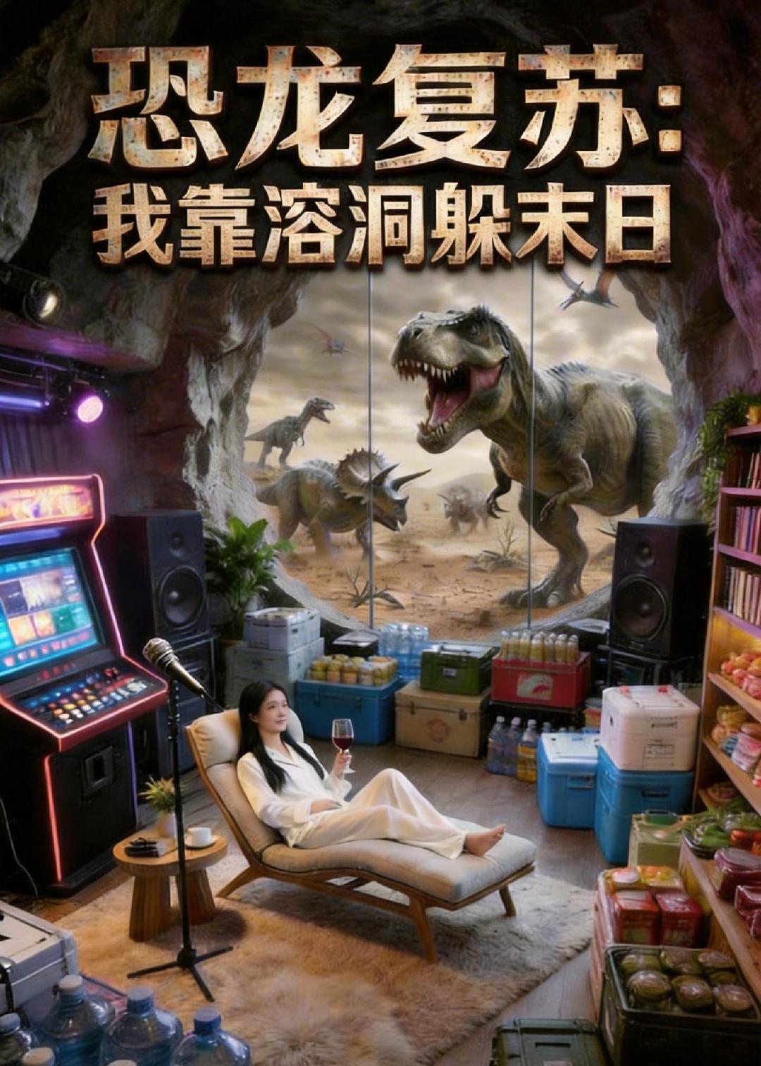 恐龙复苏我靠溶洞躲末日封面图