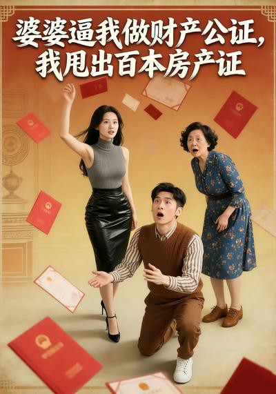 婆婆逼我做财产公证我甩出百本房产证封面图
