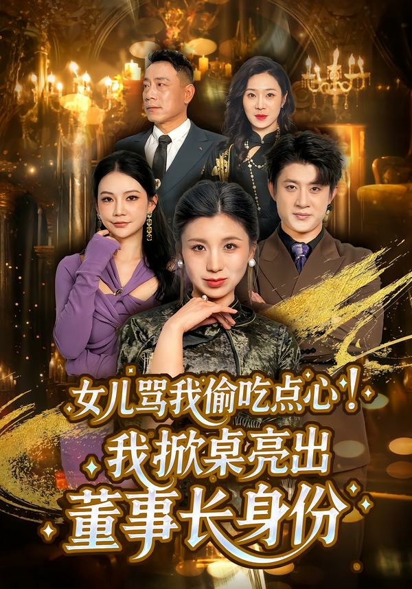 女儿骂我偷吃点心,我掀桌亮出董事长身份