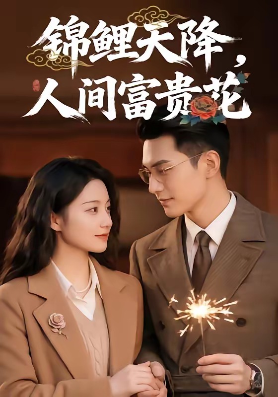 锦鲤天降人间富贵花封面图