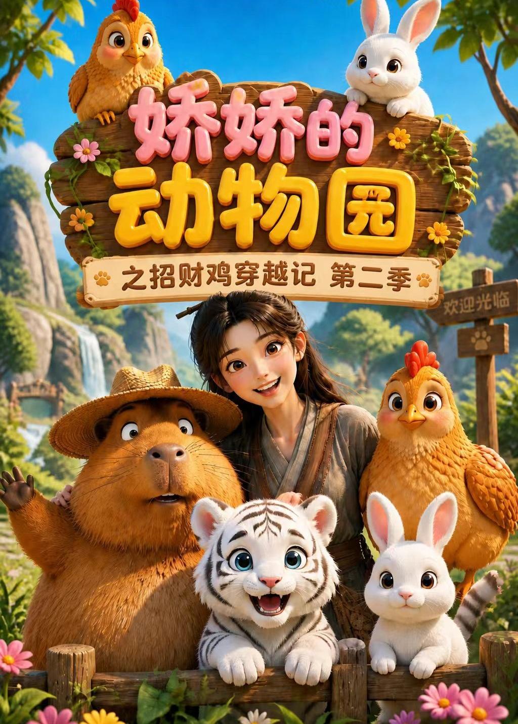 娇娇的动物园之招财鸡穿越记第二季封面图