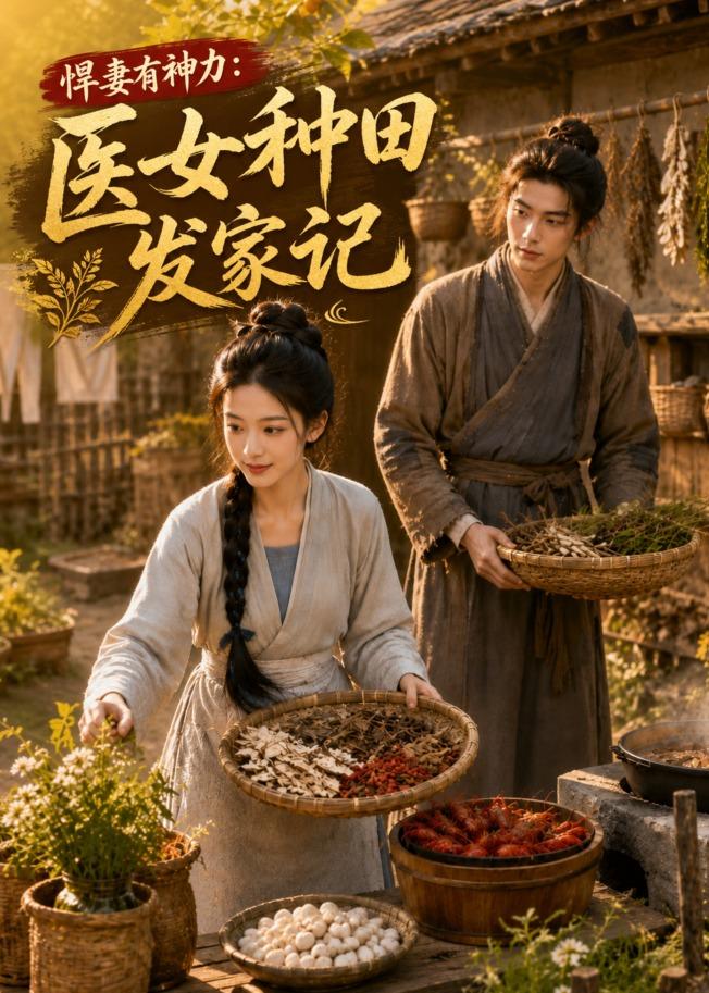悍妻有神力医女种田发家记封面图