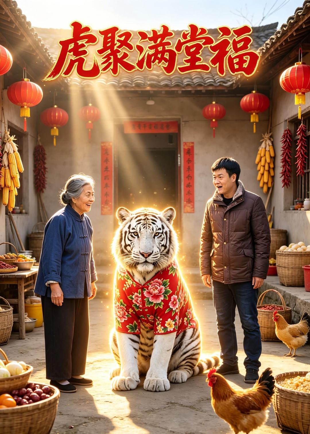 虎聚满堂福封面图