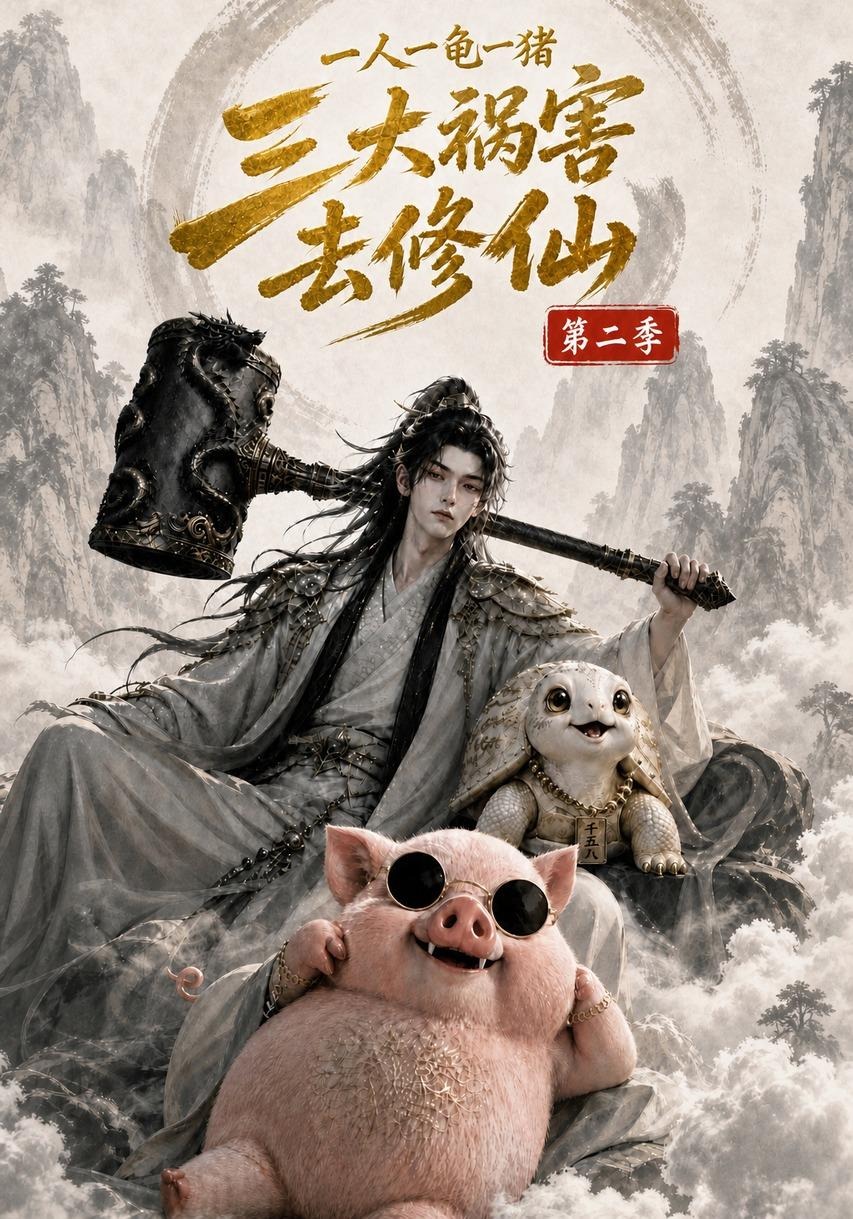 一人一龟一猪三大祸害去修仙第二季封面图