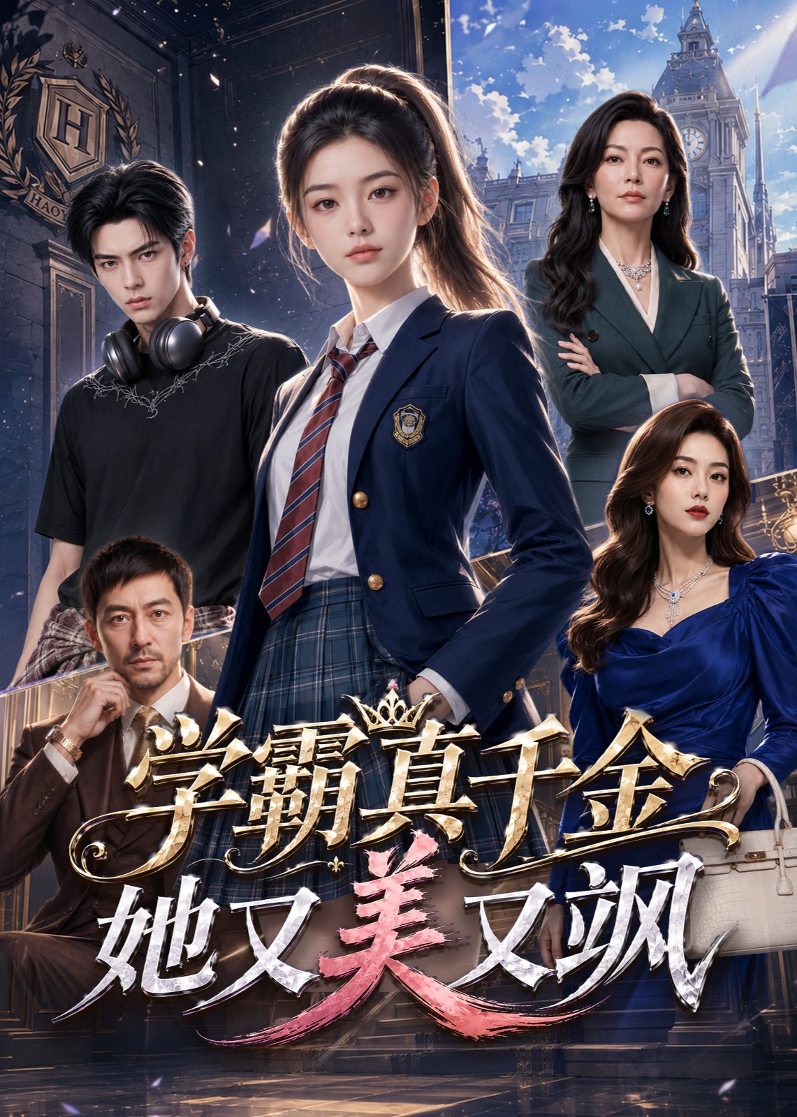 学霸真千金她又美又飒封面图
