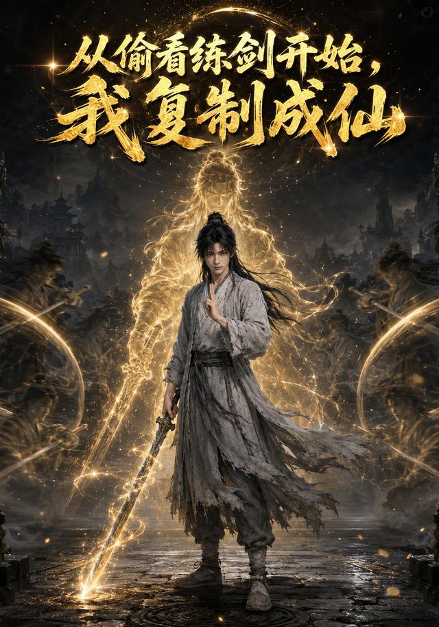 从偷看练剑开始我复制成仙封面图
