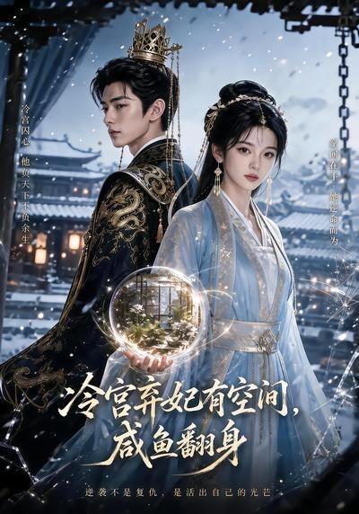 冷宫弃妃有空间咸鱼翻身封面图